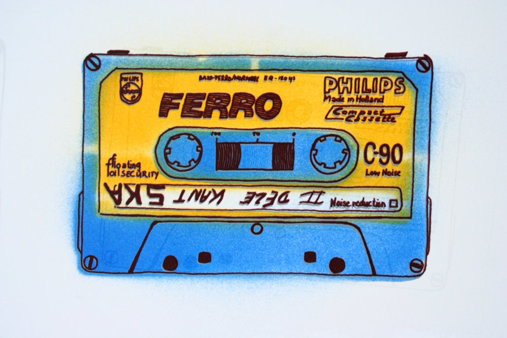 Blue Tapes (detail 3)