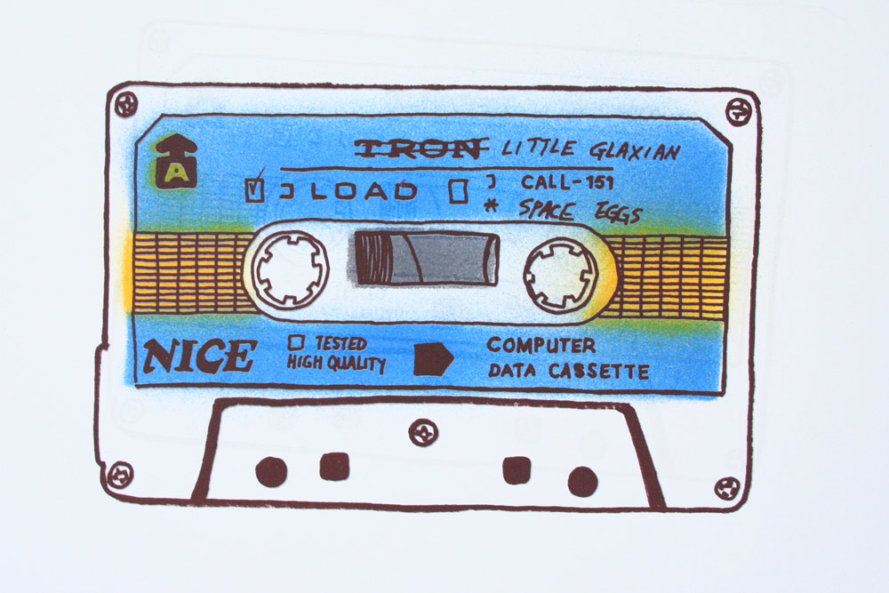 Blue Tapes (detail 4)